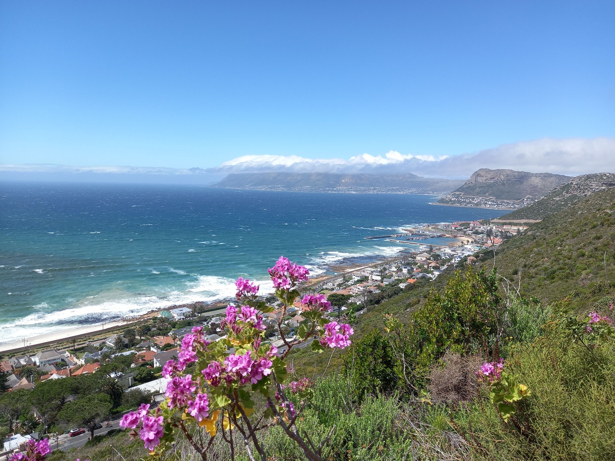 Kalk Bay, with Glencairn & even Simons Town in a distance